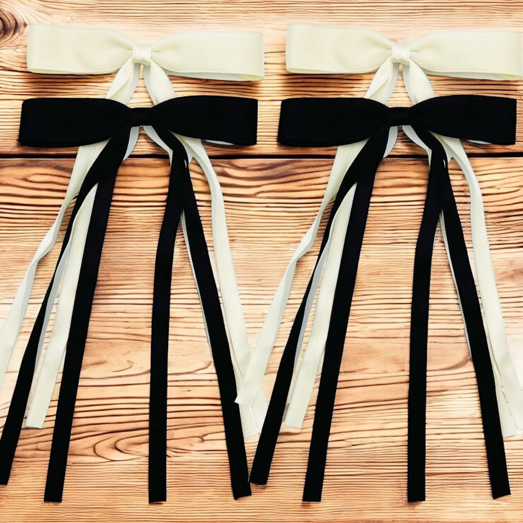 Ophelia Collection 4 Pack Satin Bows