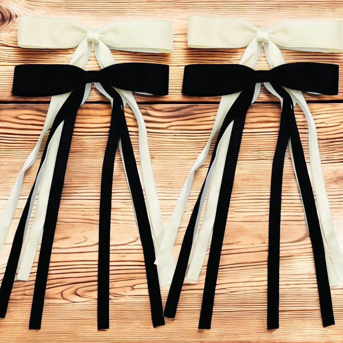 Ophelia Collection 4 Pack Satin Bows