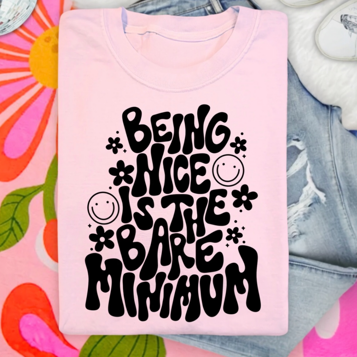 The Bare Minimum Tee