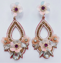 Sweet Pea Artisan Beaded Earrings
