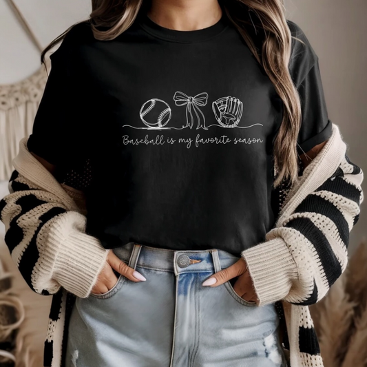 Baseball Season Tee