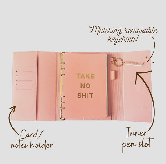 Vegan Leather Journal Folio w/ four year planner.