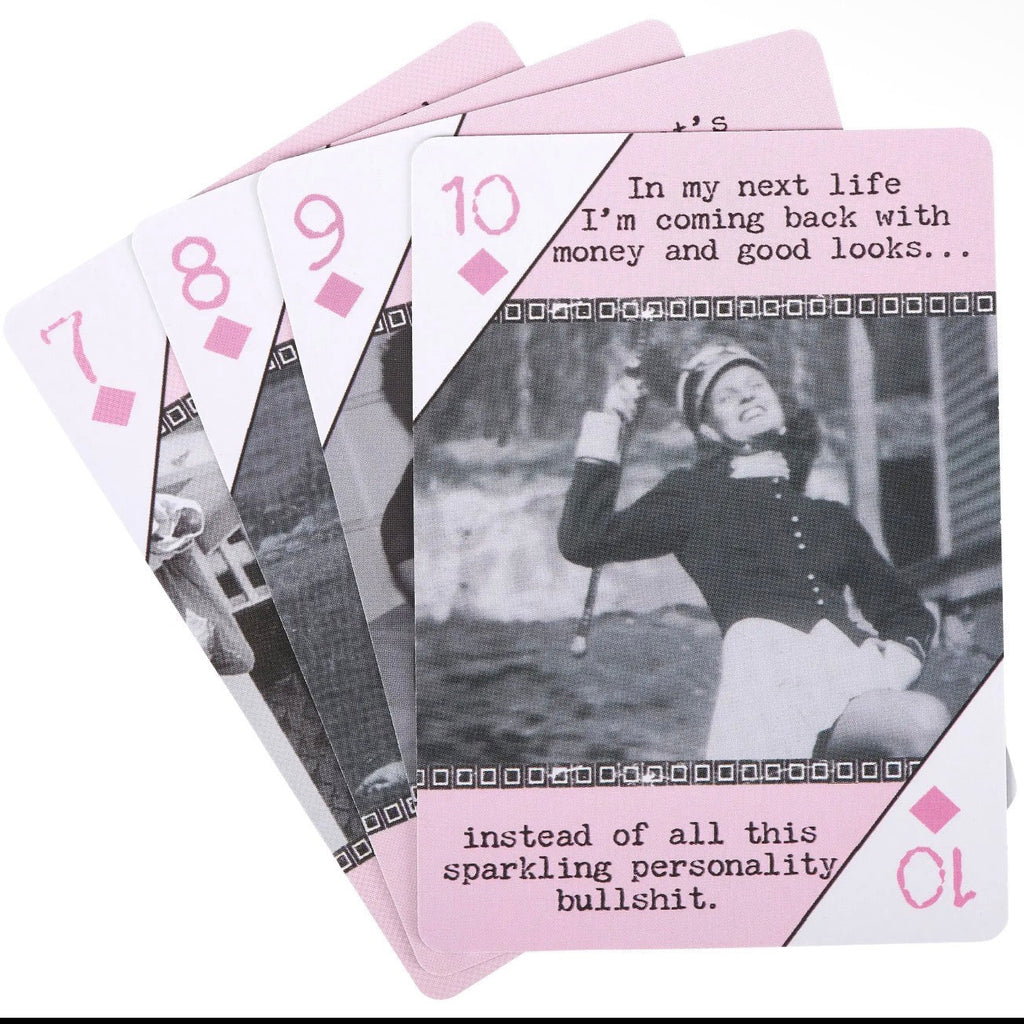 Trash Talk Novelty Playing Cards