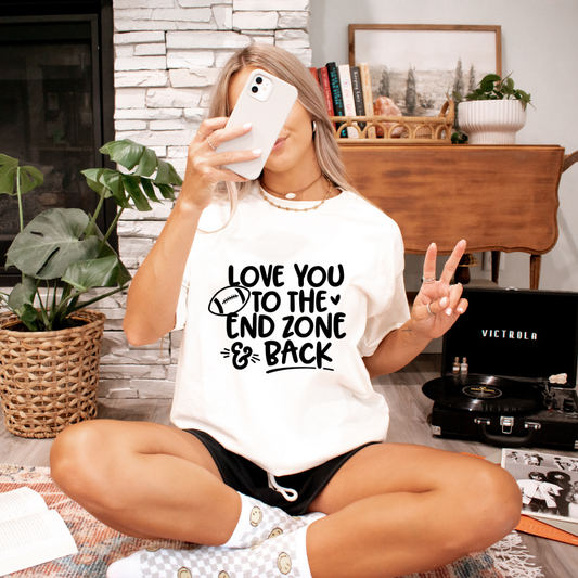 To the End Zone & Back Tee