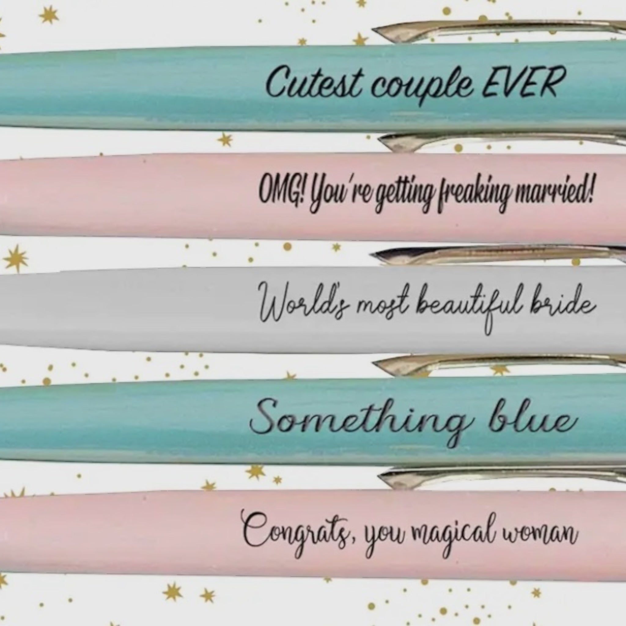 Themed Pen Quote Gift Sets