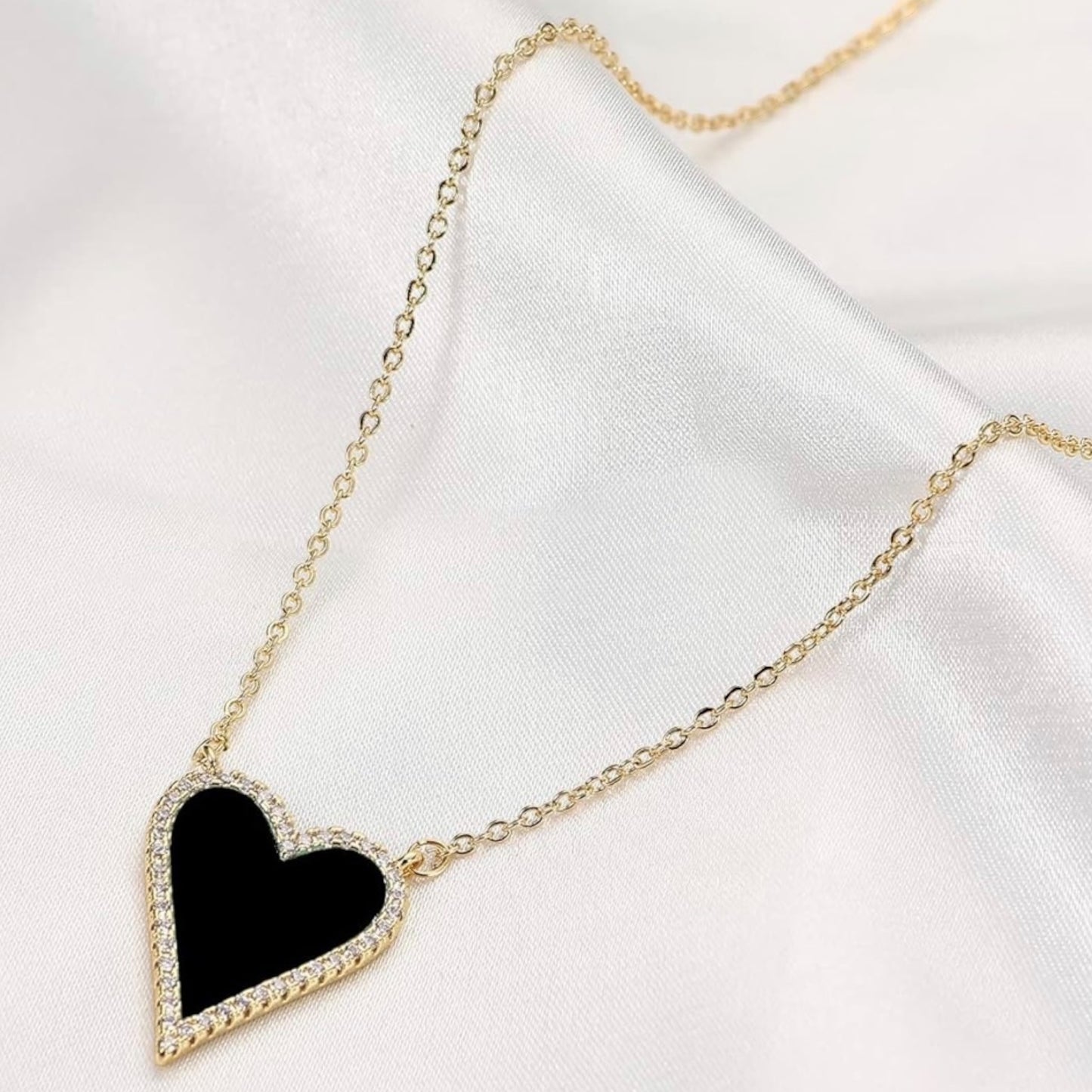 Sparkling Pastels Collection Heart Pendants.