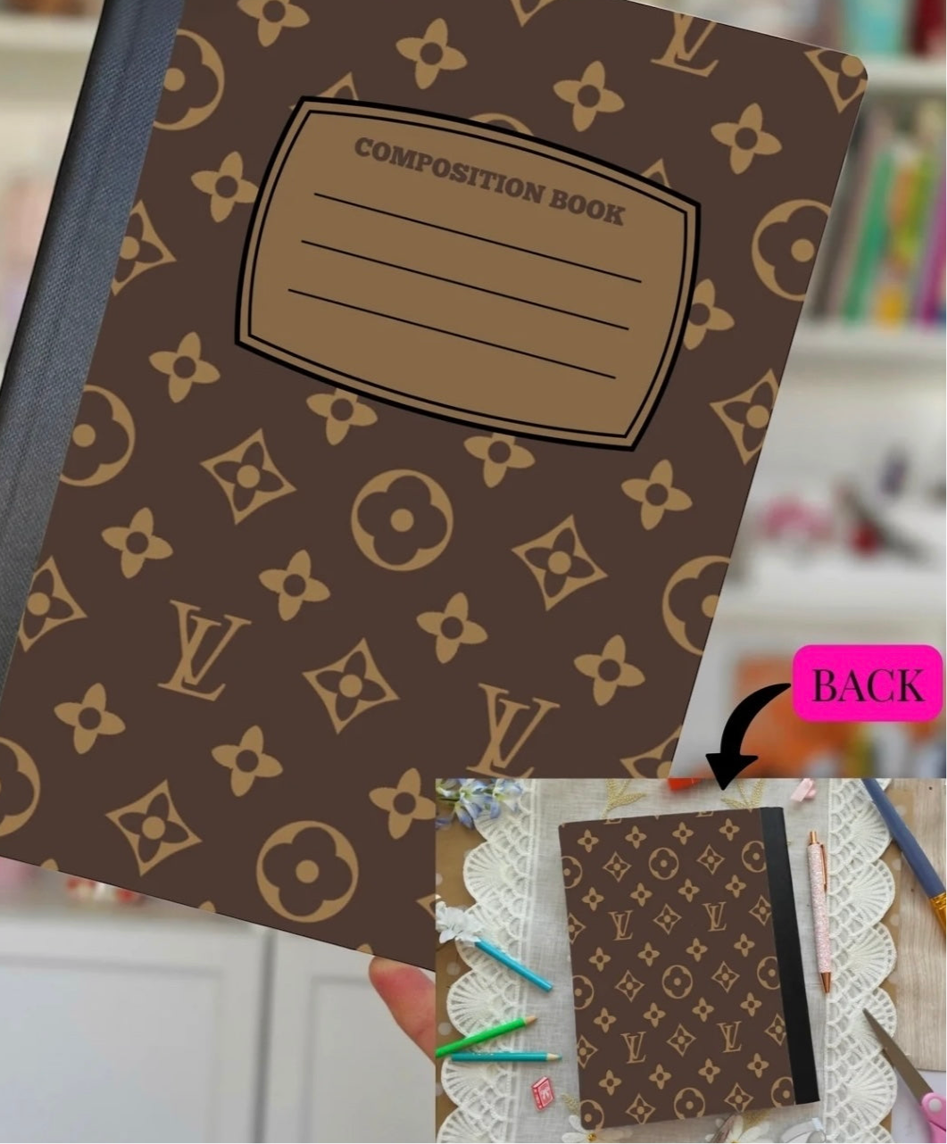Custom Designer Style Composition Books