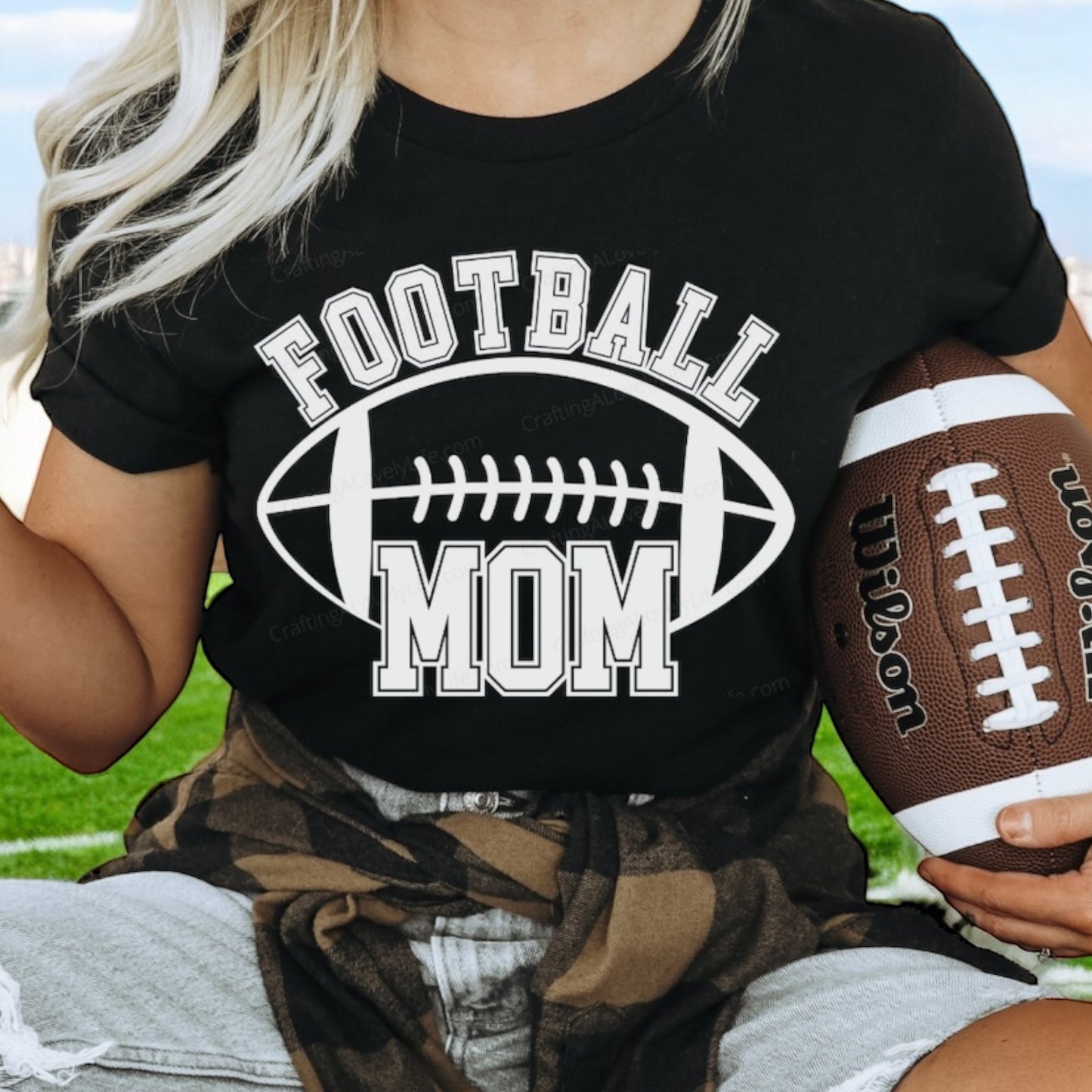 Football Mom Tee