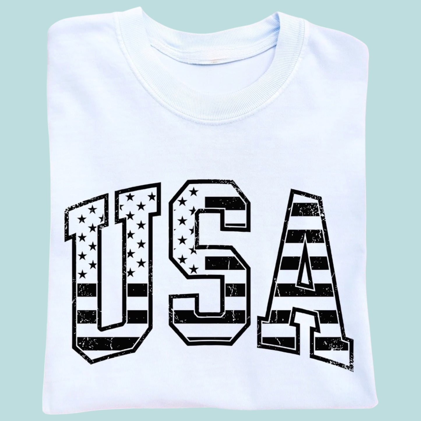 Stars & Stripes Varsity Tee