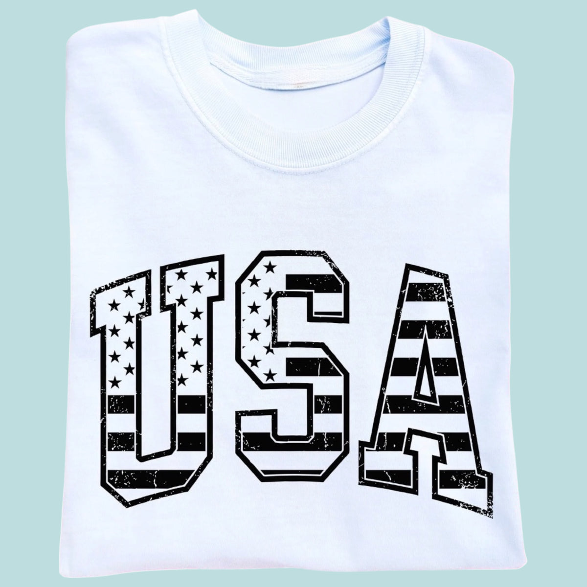 Stars & Stripes Varsity Tee