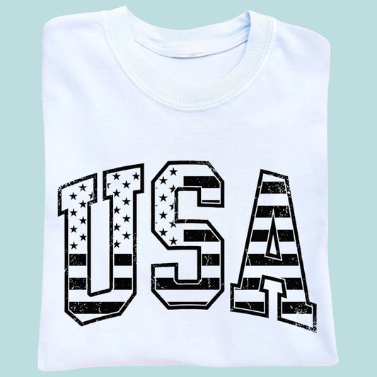 Stars & Stripes Varsity Tee