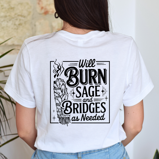 Sage and Bridges Tee