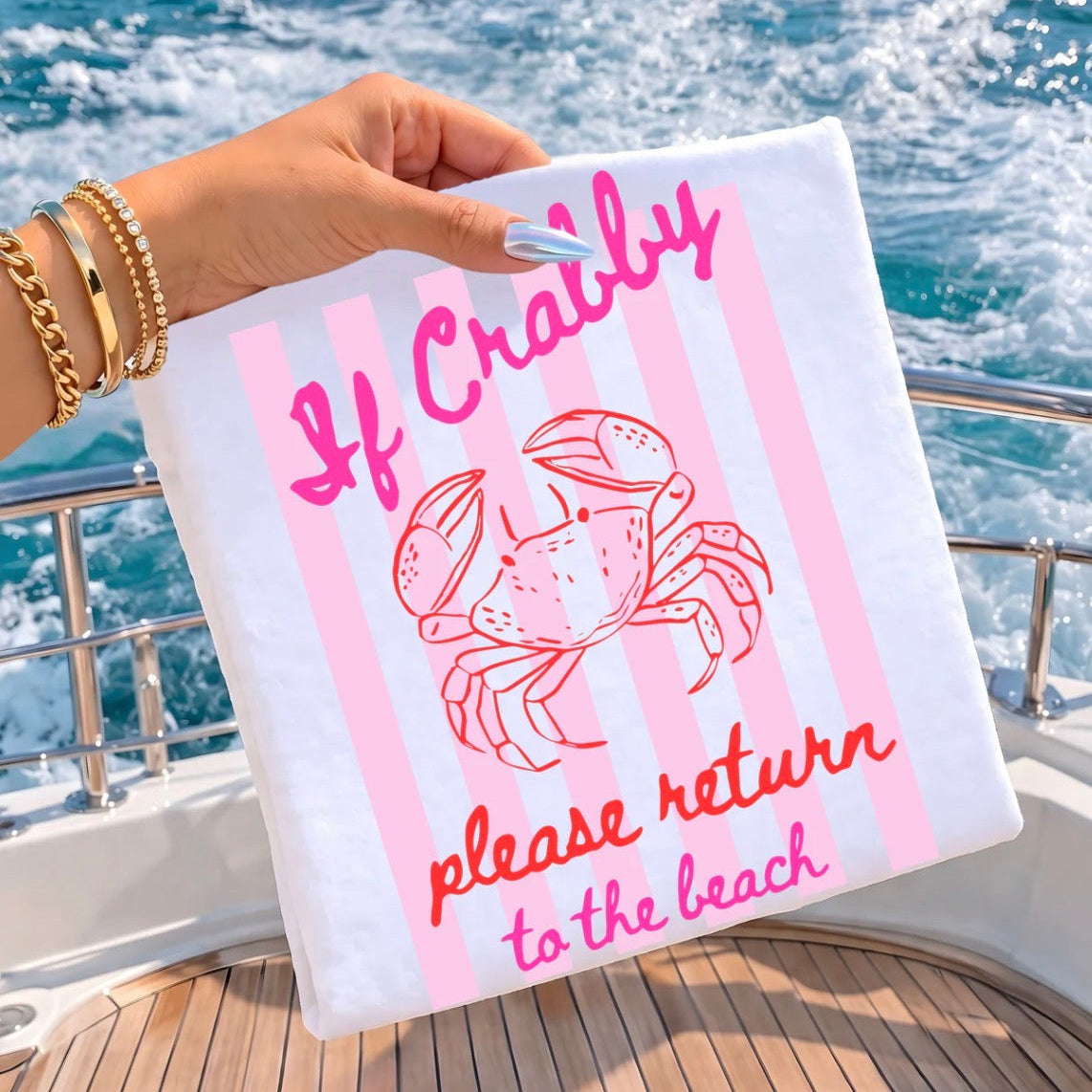 Please Return to The Beach Tee