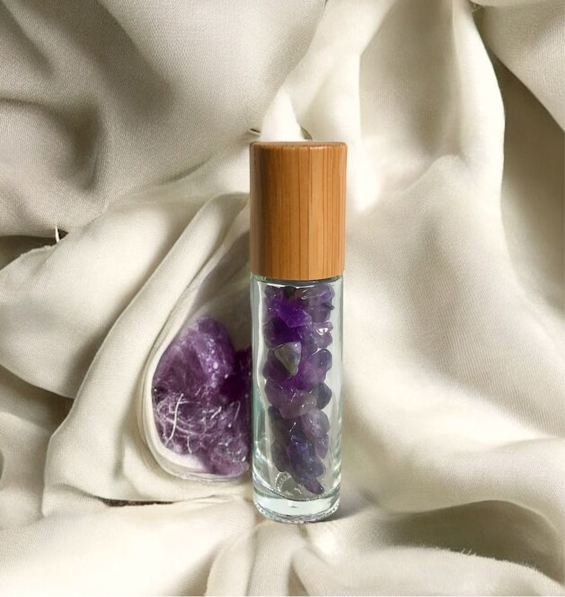 Natural Stone Chip Perfume Rollers The Moonstone Collection