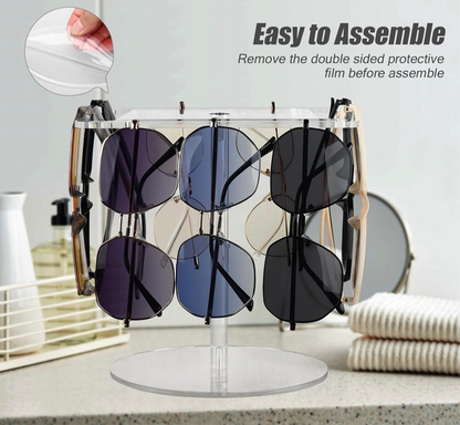The Tiffany Turn Style Countertop Sunglass Storage