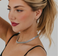 Milani Soft Silver Mesh Necklace