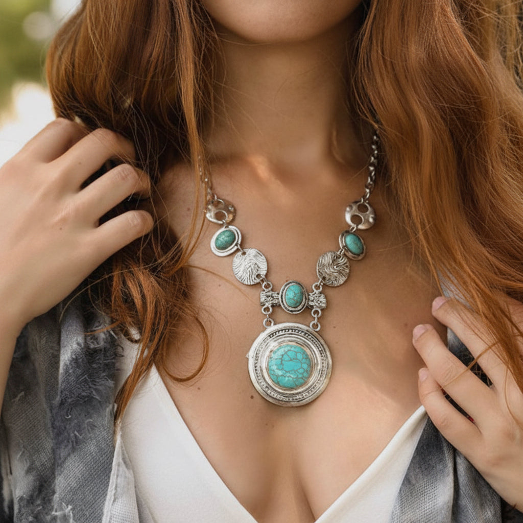 Soleil Stepping Stone Necklace