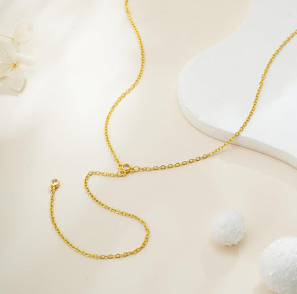 The Ava Forever Teardrop Lariat