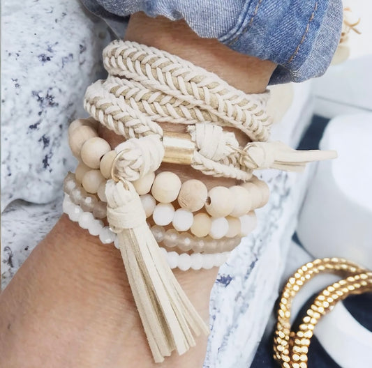 The Versailles Tassel Wrap Stack