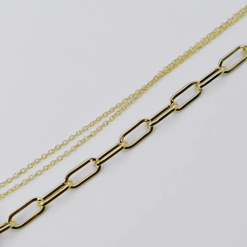All in one Heart Mixed Chain Pendant