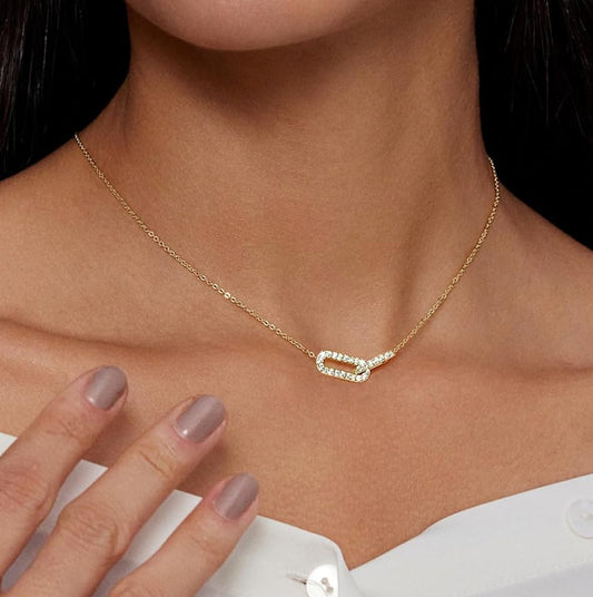 The Nicolle Infinity 18k Luxe Choker Collection