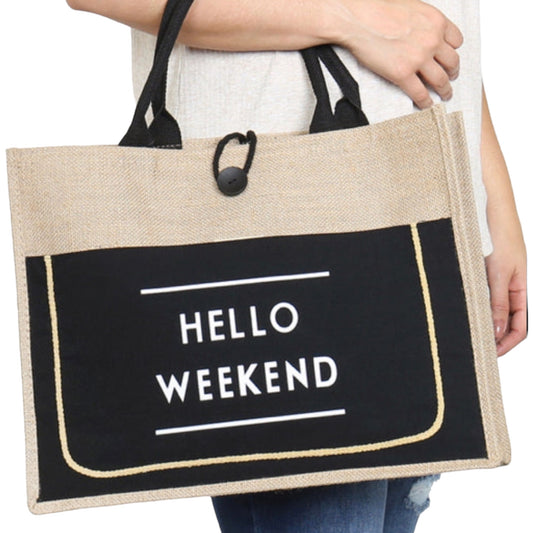 The Weekender Market Tote