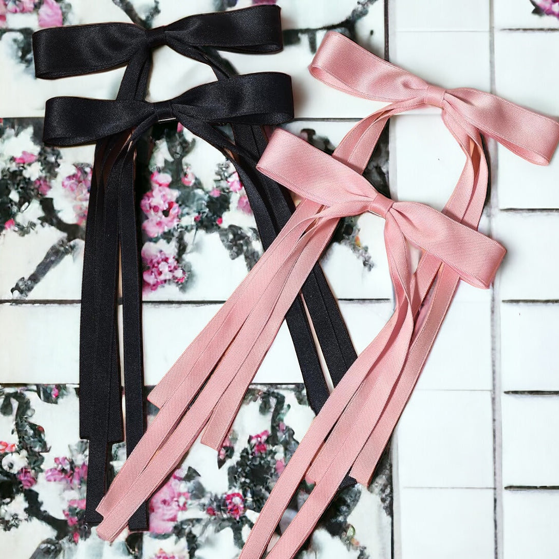 Ophelia Collection 4 Pack Satin Bows