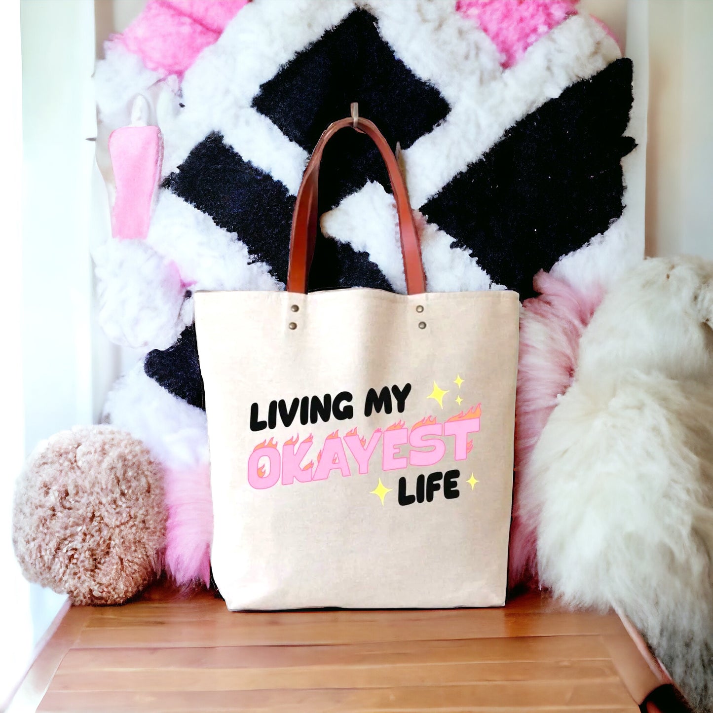 OKAYEST life Tote