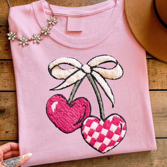 Cherry Fluff Patch Tee
