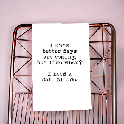 Sarcastic Humor Kitchen Gift Towels