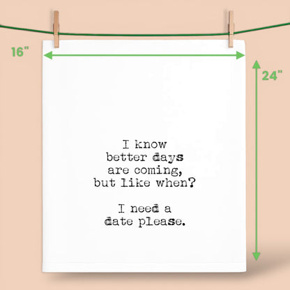 Sarcastic Humor Kitchen Gift Towels