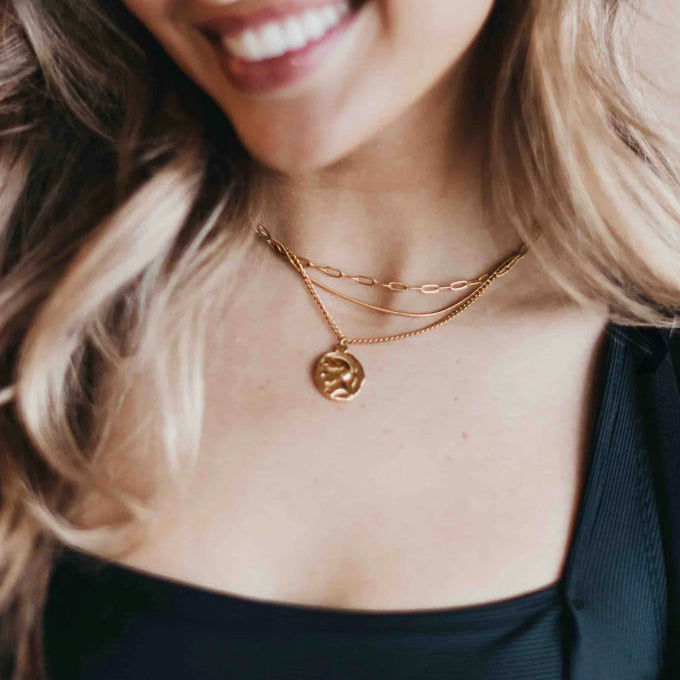 Logan Layered Pendant Necklace