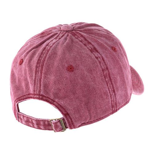 Acid Wash Dusty Rose Dad Hat