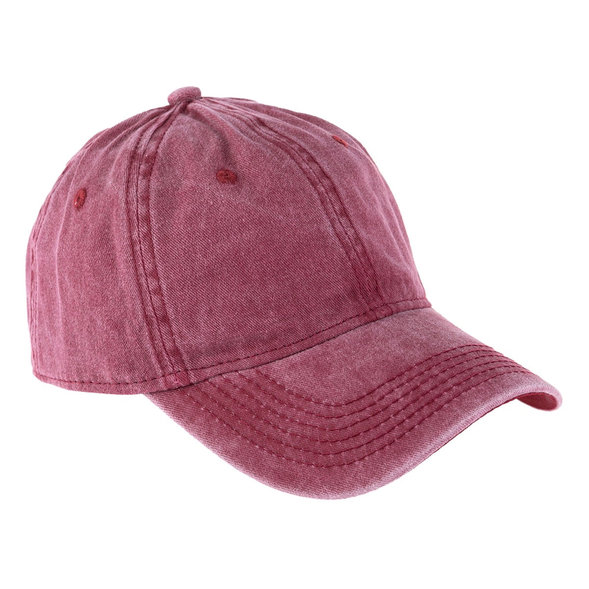 Acid Wash Dusty Rose Dad Hat