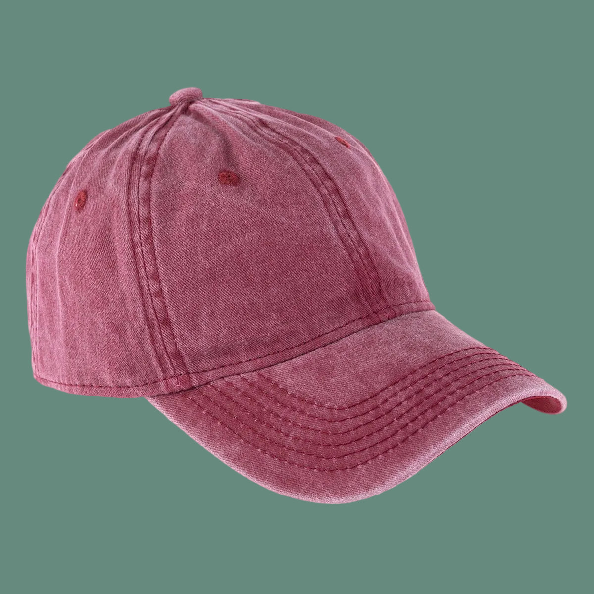 Acid Wash Dusty Rose Dad Hat