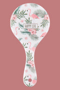 Happy Life round travel brush