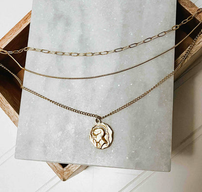 Logan Layered Pendant Necklace