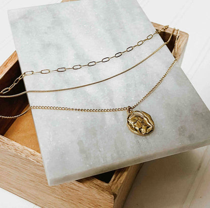 Logan Layered Pendant Necklace