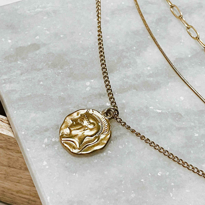 Logan Layered Pendant Necklace
