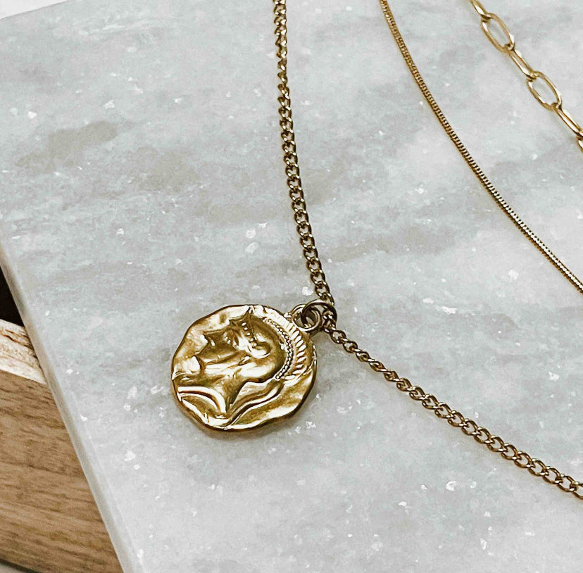 Logan Layered Pendant Necklace