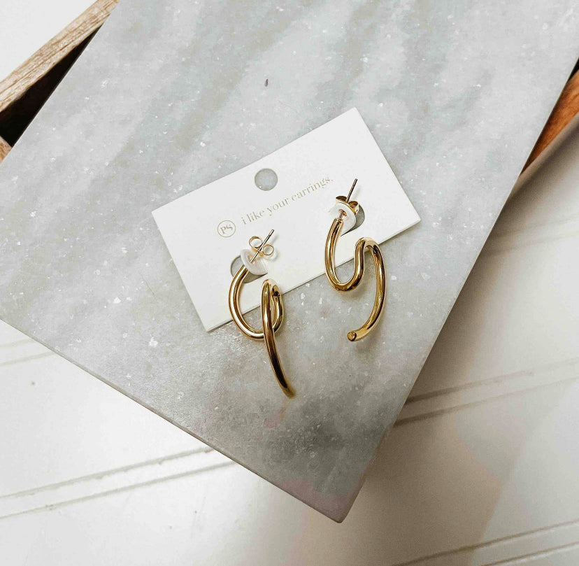 Classic Twirled Earrings