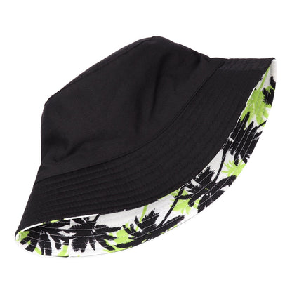 Neon Palms Reversible Bucket Hat